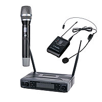 Радиомикрофон ручной + головной LAudio LS-P8-MH