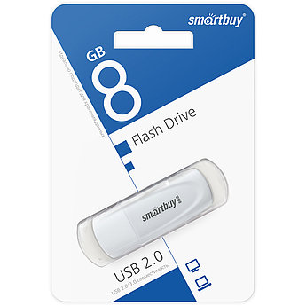 USB накопитель Smartbuy 8GB Scout White