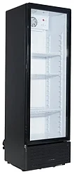 Стеклянная холодильный витрина однодверная размер 600*700*1980