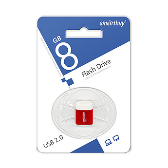 USB-накопитель Smartbuy 8GB LARA Red