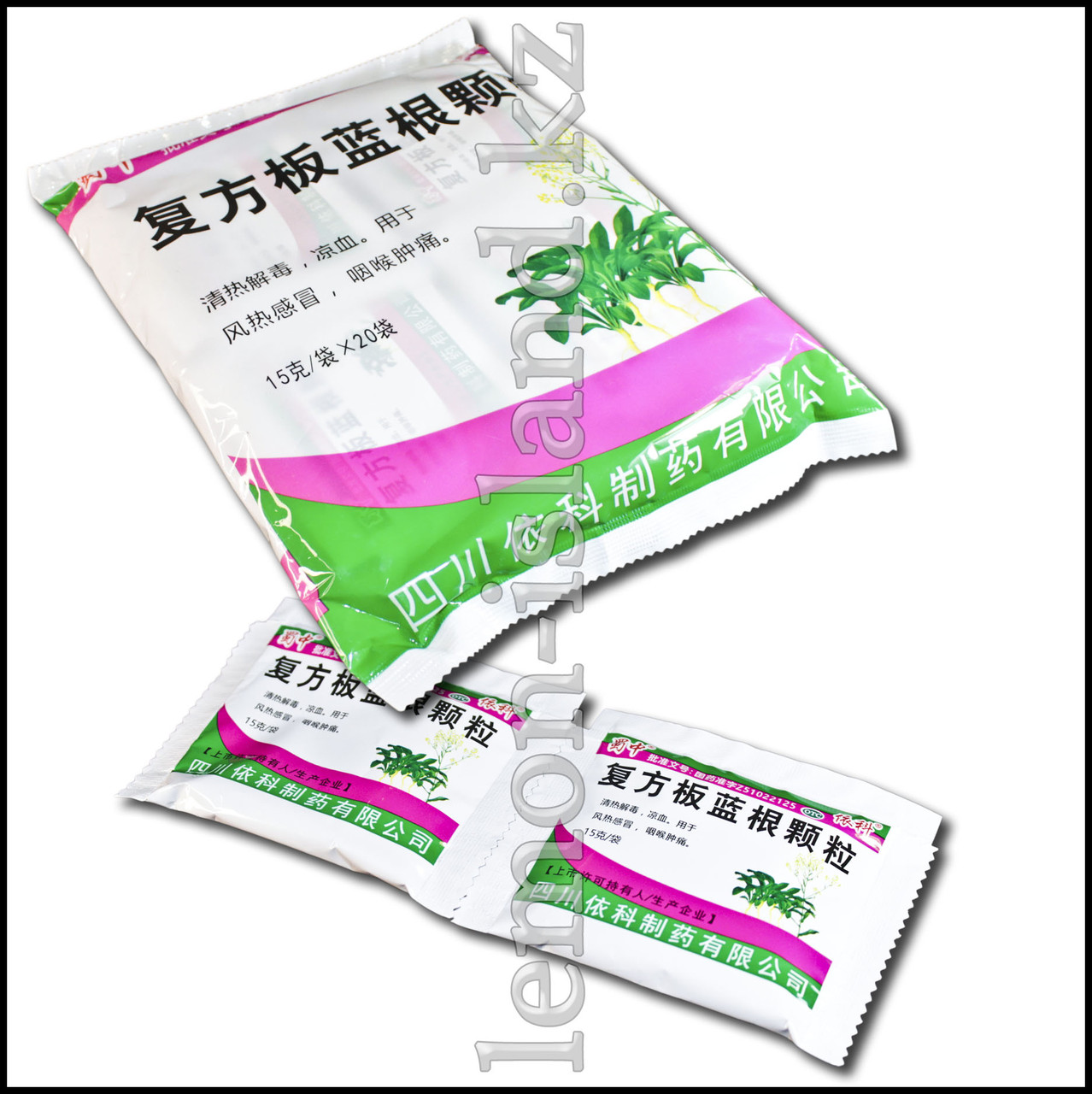 Чай из корня вайды красильной против ОРЗ/ОРВИ и кишечных инфекций (Banlangen Keli)