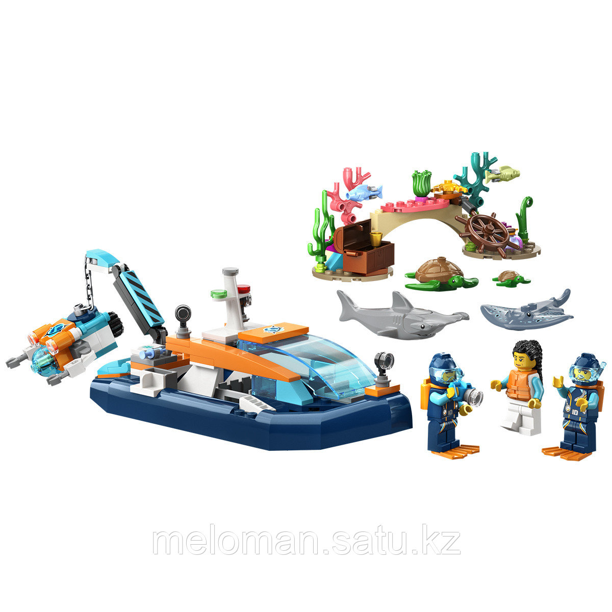 LEGO: Корабль подводных исследований CITY 60377 - фото 1 - id-p114615611