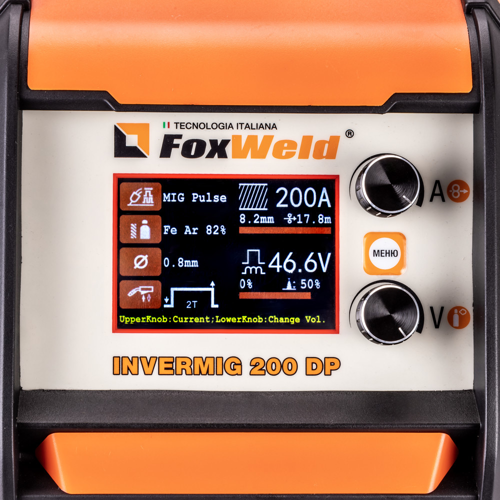 Сварочный полуавтомат FoxWeld INVERMIG 200 DP - фото 4 - id-p114560886