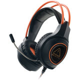 CANYON Nightfall GH-7, Gaming headset with 7.1 USB connector, adjustable volume control, orange LED backlight, - фото 1 - id-p109367878