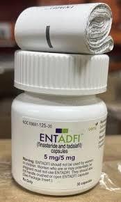 Капсулы Энтадфи (финастерид и тадалафил) для лечения рака простаты