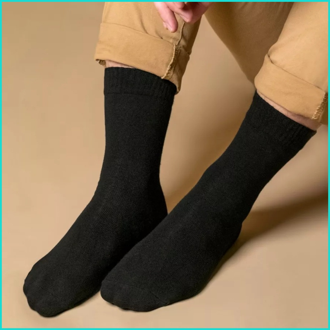 Набор мужских носков "ECOBRAND" Черные 10 пар (Размер 39-41) - фото 8 - id-p114617338