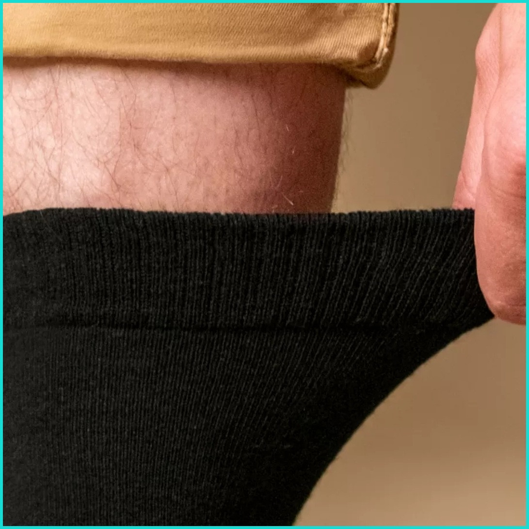 Набор мужских носков "ECOBRAND" Черные 10 пар (Размер 39-41) - фото 5 - id-p114617338