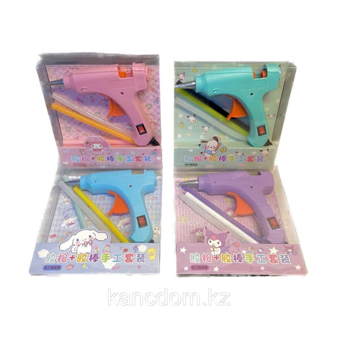 Клеевой пистолет "Sanrio" + 3шт клеевой стержень 55005