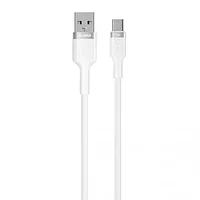 Кабель Olmio Rapid USB 2.0 - Type-C 1.2 3A белый