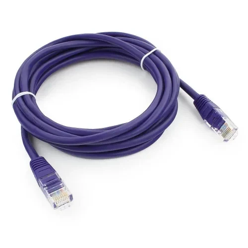 Патч-корд UTP Cablexpert PP12-3M/V кат.5e  3м  литой  многожильный (фиолетовый)