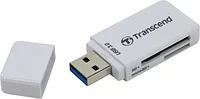 Transcend TS-RDF5W USB3.0 SD/MicroSD картасын оқу құрылғысы ақ