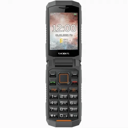 Мобильный телефон Texet TM-D411 черный - фото 1 - id-p100826051