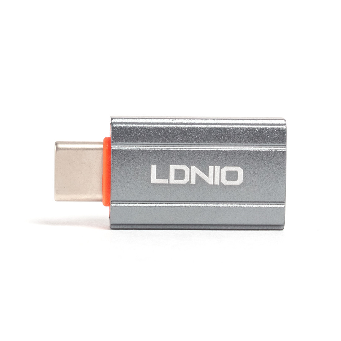 Переходник LDNIO LC140 USB A на USB Type-C Адаптер Серый - фото 2 - id-p114395800