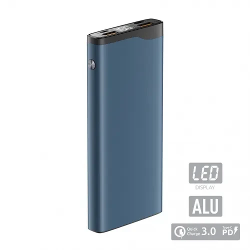 Зарядное устройство Power bank Olmio QL-10  10000mAh голубой