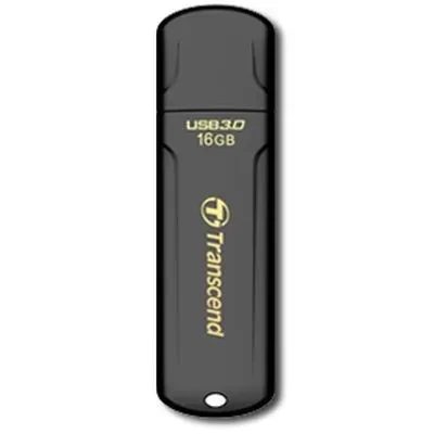 USB Флеш 16GB 3.0 Transcend TS16GJF700 черный - фото 1 - id-p98201043