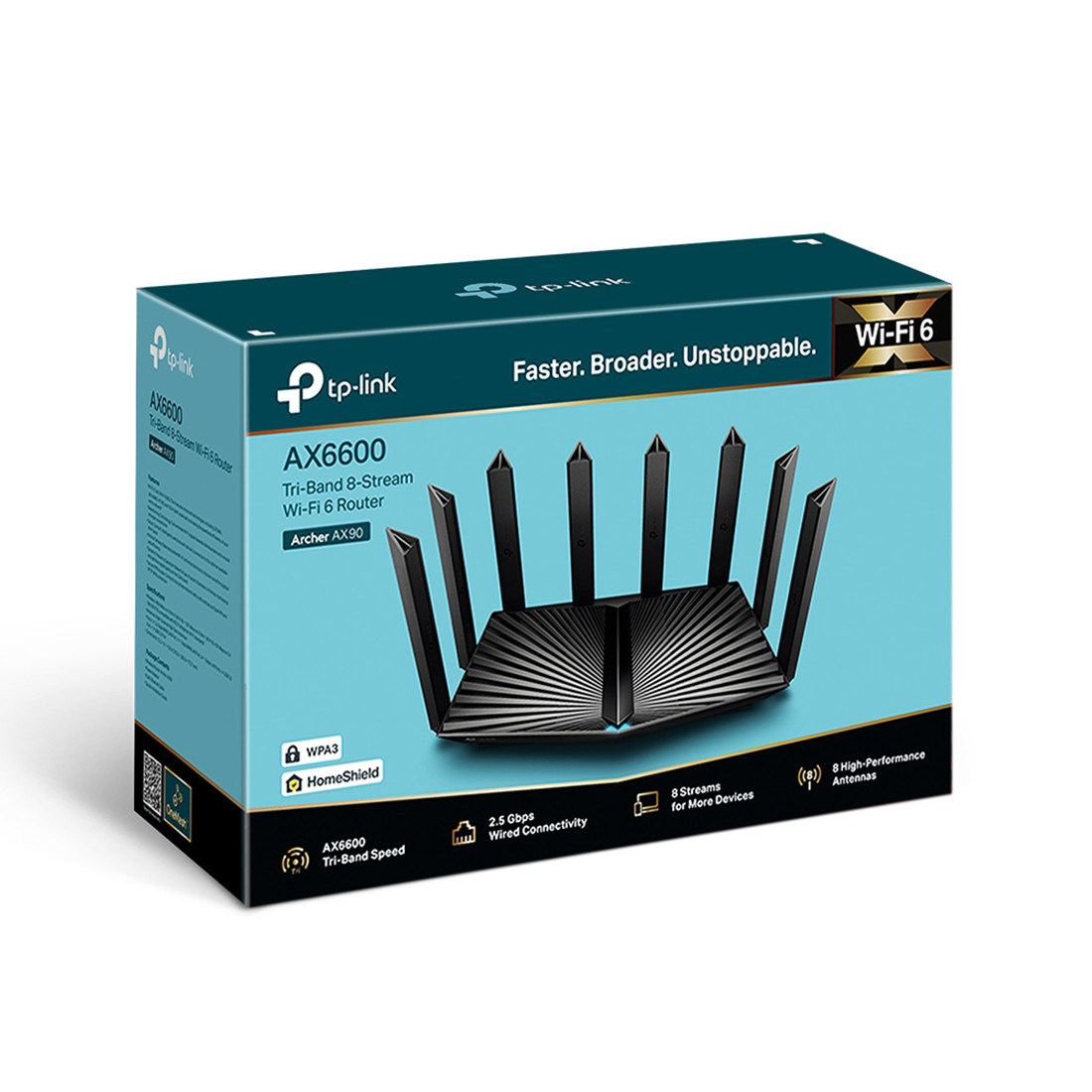 Маршрутизатор TP-Link Archer AX90 - фото 3 - id-p106169777