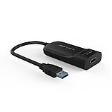 Внешняя USB видеокарта Wavlink WL-UG3501H Чёрный, фото 2