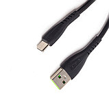 Интерфейсный кабель  Awei  Type-C CL-115T  2 4A  1m  Чёрный, фото 3