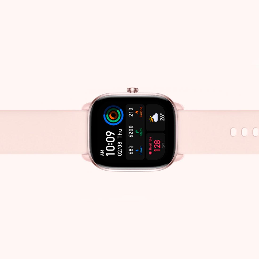 Смарт часы Amazfit GTS4 mini A2176 Розовый - фото 3 - id-p108960346