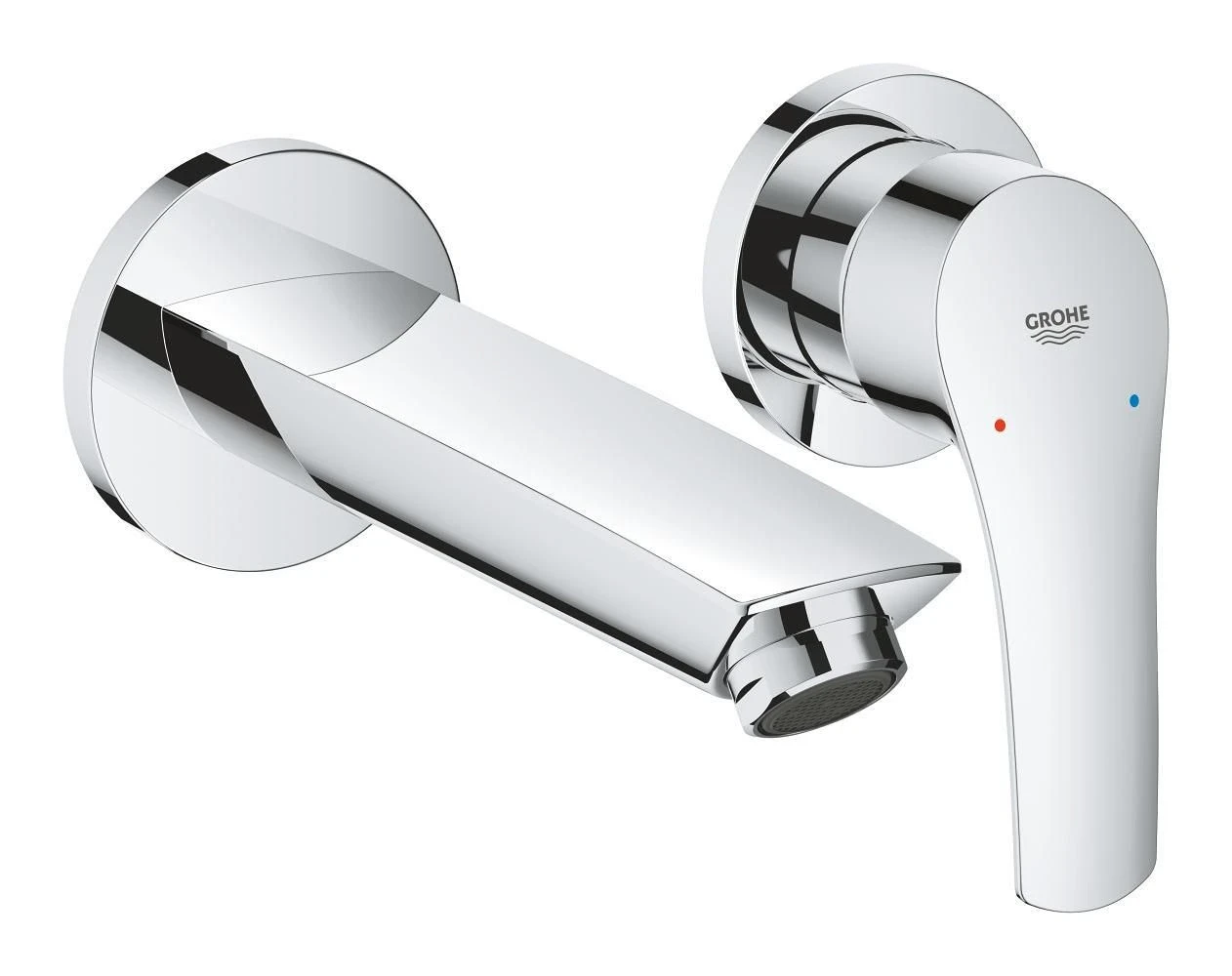 Смеситель для раковины на 2 отверстия Grohe Eurosmart 29337003, хром