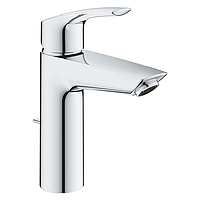 Смеситель для раковины Grohe Eurosmart 23322003 с донным клапаном, размер M, хром