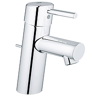 Смеситель для раковины Grohe Concetto 32204001 с донным клапаном, размер S, хром