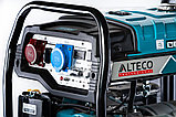 Бензиновый генератор Alteco Professional AGG 11000TE Duo (8,5кВт | 380/220В | бак 25 л | вес 94 кг | электростартер ), фото 7