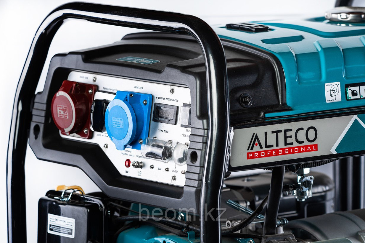 Бензиновый генератор Alteco Professional AGG 11000TE Duo (8,5кВт 380/220В) электростартер - фото 4 - id-p114630395