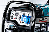 Бензиновый генератор Alteco Professional AGG 11000Е2 (8.5 кВт | 220В) электростартер, фото 4