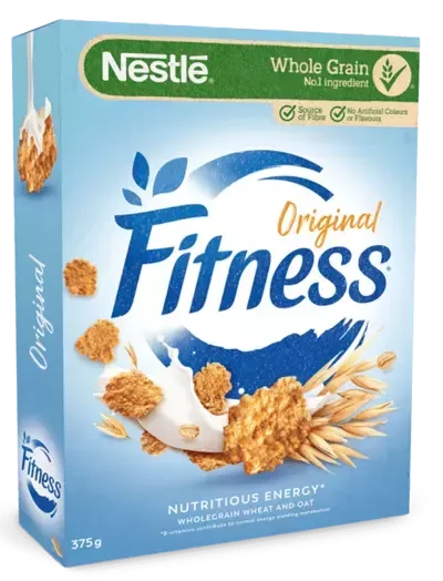 Хлопья Nestle Fitness Original / Готовый завтрак Нестле Фитнес Оригинал 375 гр