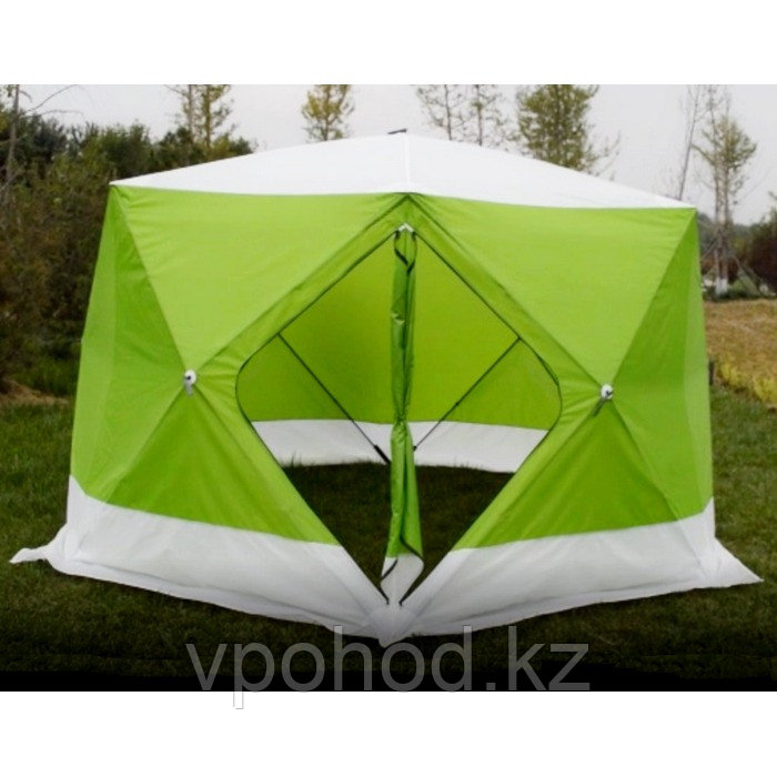 Палатка куб шестигранный для зимней рыбалки 360х320х220, фото 1
