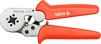 Пресс-клещи для обжима кабеля 0.2-6.0 мм. кв. Yato YT-2305
