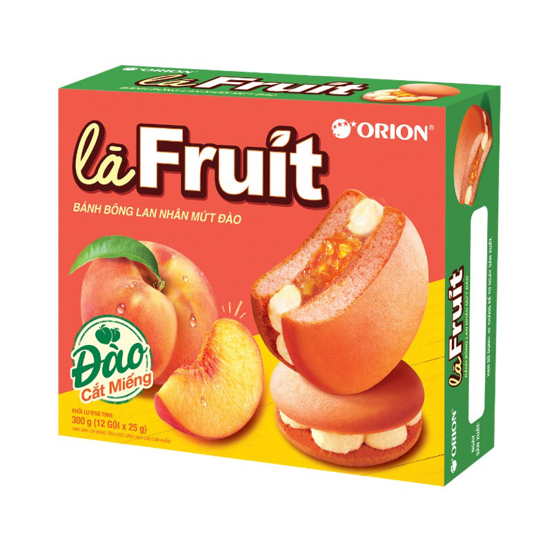 Đào Orion Là Fruit Hộp 300g