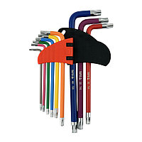 YT-05633 Набор шестигранных ключей Torx 9шт YATO