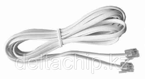 Шнур телефонный RJ11 на RJ11 3 метра Rexant 18-3031