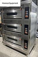 Шкаф подовый электрический 3-х ярусный на 6 противней.