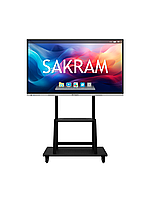 Интерактивная панель Sakram ITaqta75 Android с мобильной стойкой и OPS Intel ® Core™ processor i5-11400