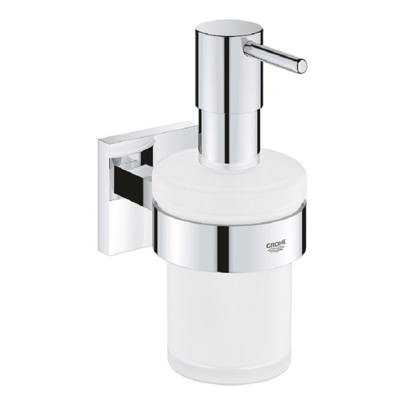 Дозатор жидкого мыла GROHE Start Cube, с держателем (41098000) - фото 1 - id-p112953953