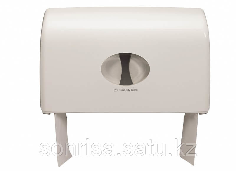 Диспенсер для туалетной бумаги Twin Mini Jumbo на 2 рулона. - фото 1 - id-p114635371