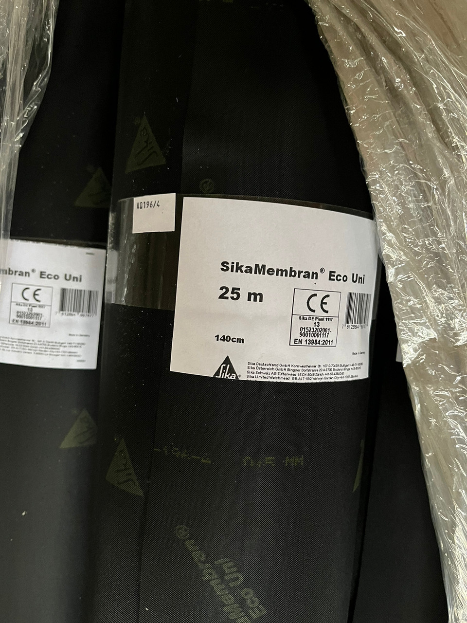 Влагоизоляционная EPDM мембрана SikaMembran Eco Uni 1,4x25м (35 м2) - фото 2 - id-p114635421