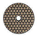 Круг шлифовальный алмазный гибкий Черепашка, 100 мм, P800, сухое шлифование, 5 шт. Matrix, фото 3