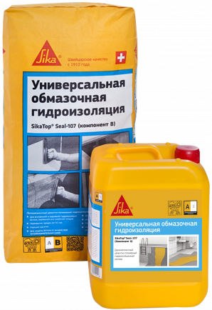 Гидроизоляционный состав Sika MonoSeal-107 KZ (5 кг) - фото 1 - id-p114635594