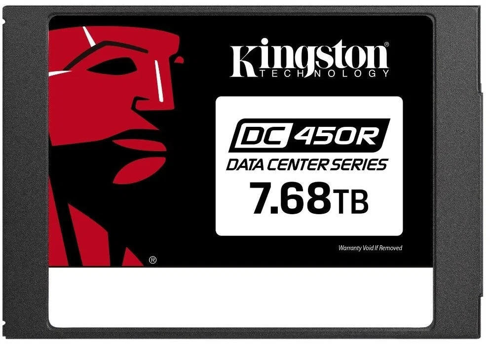 Твердотельный накопитель SSD 7680 Gb SATA 6Gb/s Kingston DC450R SEDC450R/7680G 2.5" 3D TLC