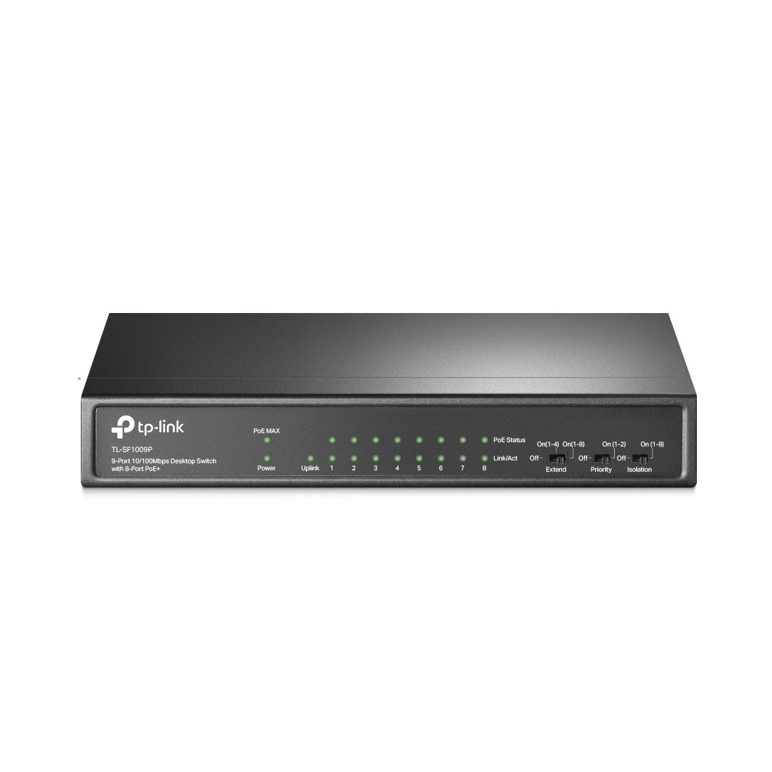 Коммутатор TP-Link TL-SF1009P - фото 3 - id-p100864578