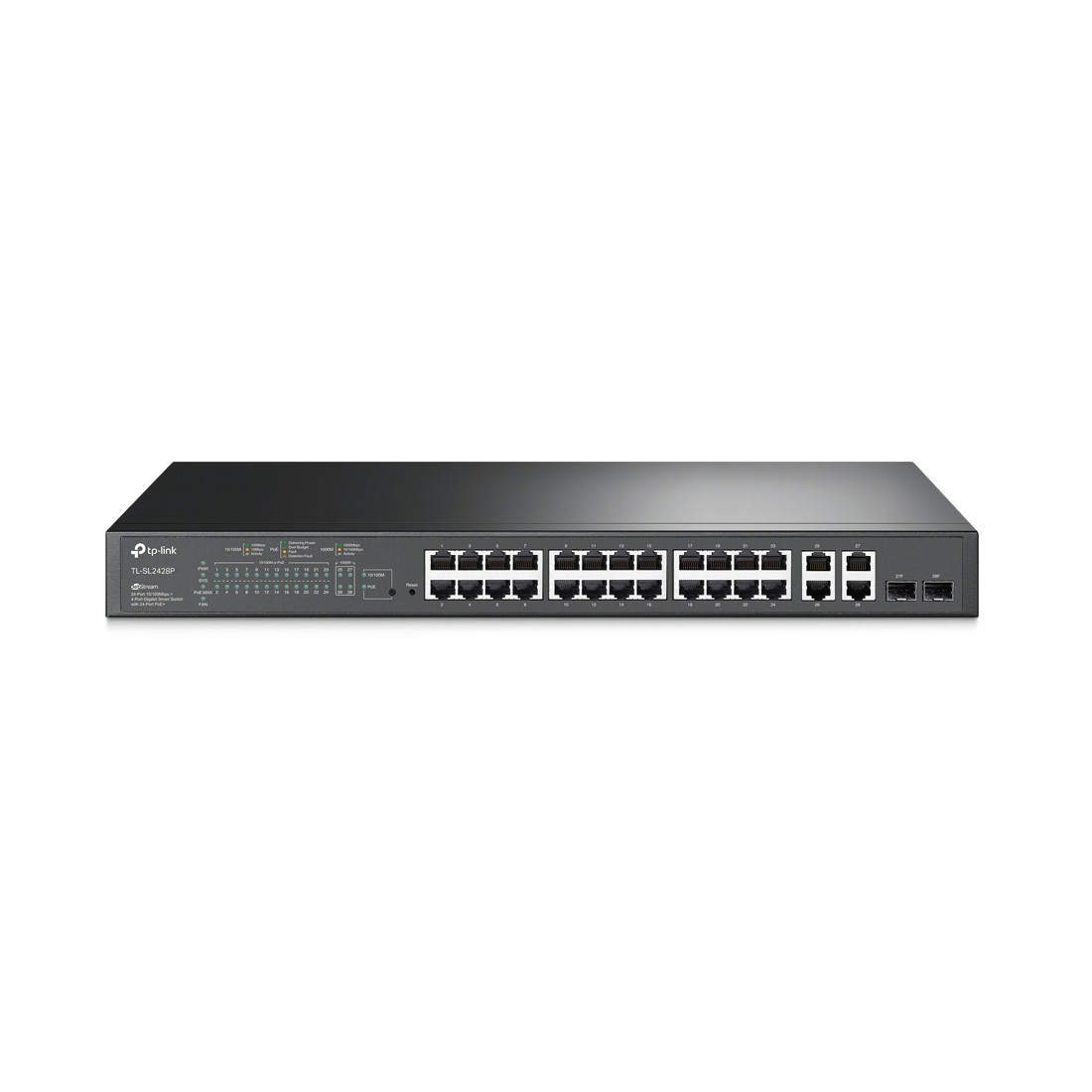 Коммутатор TP-Link TL-SL2428P JetStream - фото 2 - id-p101576114