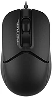 Мышь A4tech Fstyler FM12S-BLACK оптическая 1200DPI 150 см USB