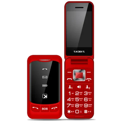 Мобильный телефон Texet TM-B419 красный - фото 1 - id-p111832735