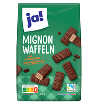 Ja! Mignon Waffeln 400g Германия