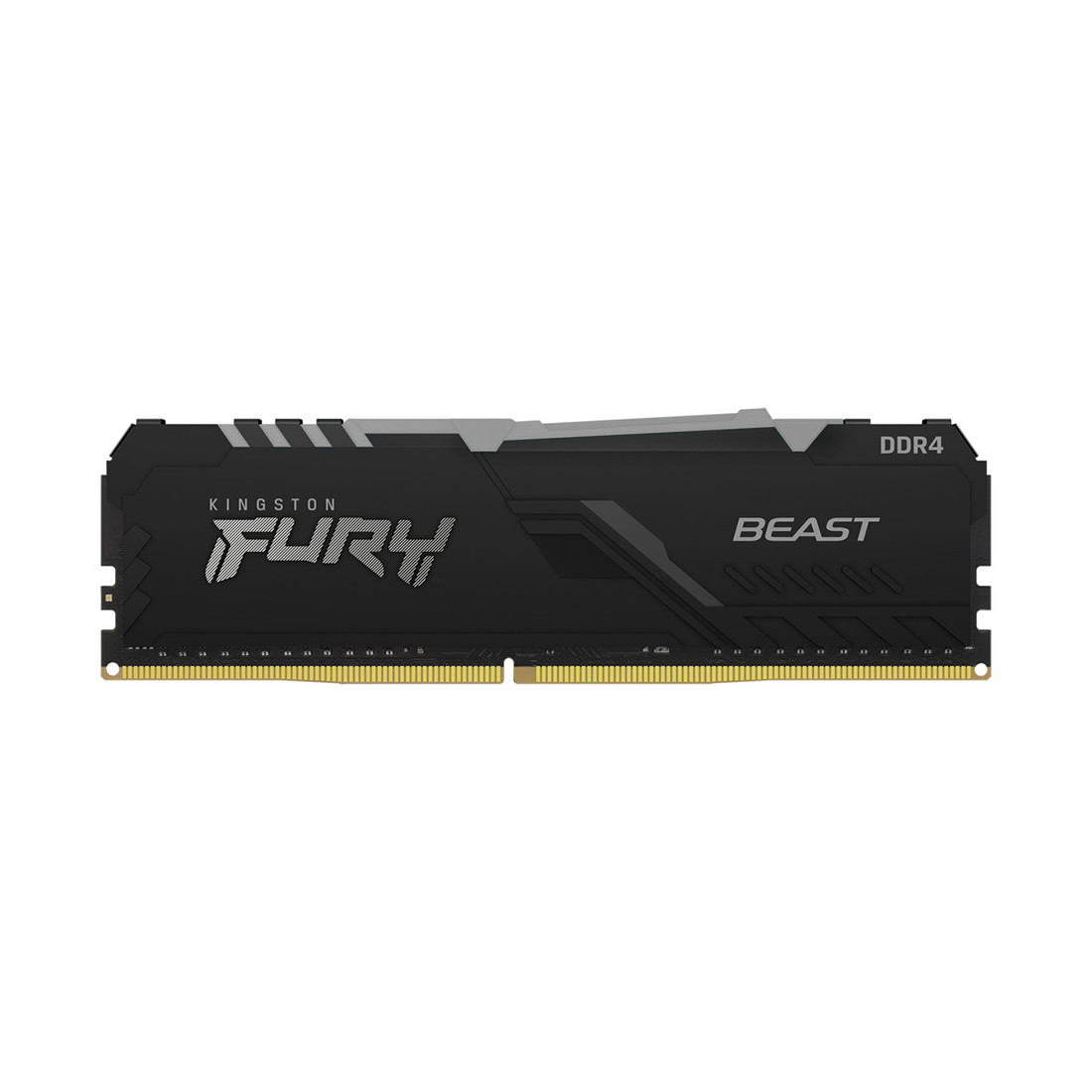 Комплект модулей памяти Kingston FURY Beast RGB KF426C16BBAK2/16 (Kit 2x8GB) DDR4 16GB DIMM Чёрный - фото 2 - id-p106319309