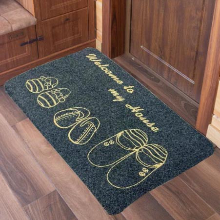 Dirt-proof door mat 